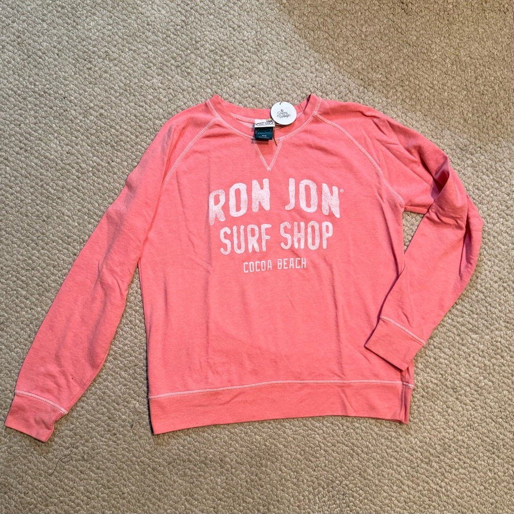 Ron Jon Surf Shop Pink Sweatshirt